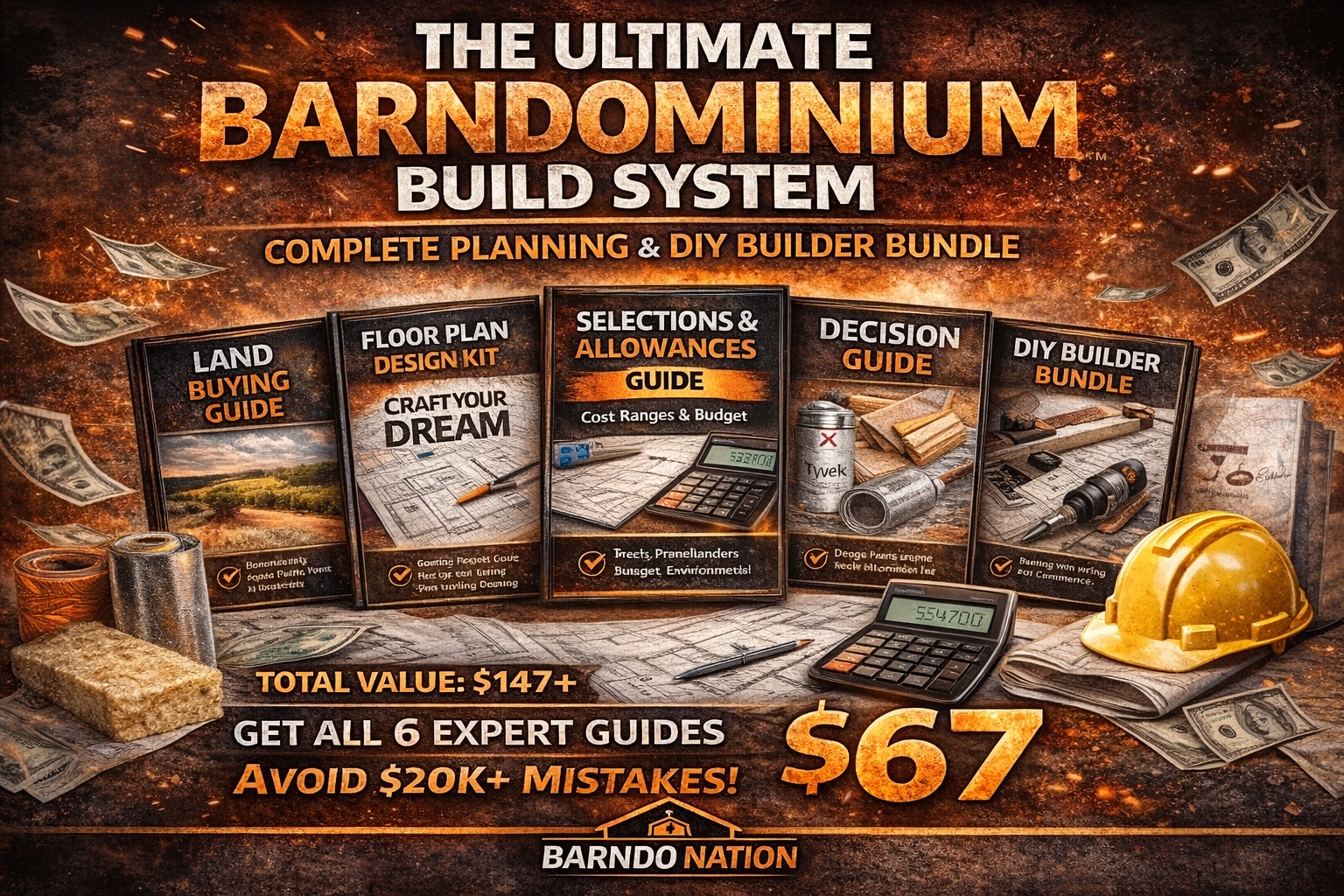 The Ultimate Barndominium Build System™ | Complete Planning + DIY Builder Bundle