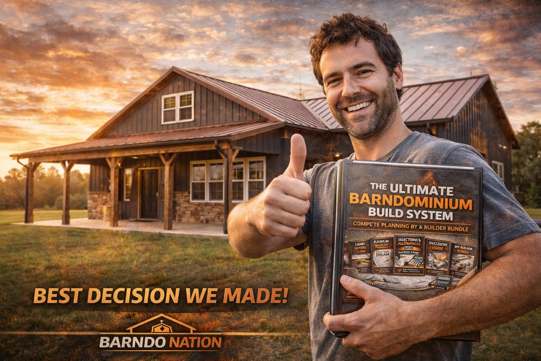 The Ultimate Barndominium Build System™ | Complete Planning + DIY Builder Bundle